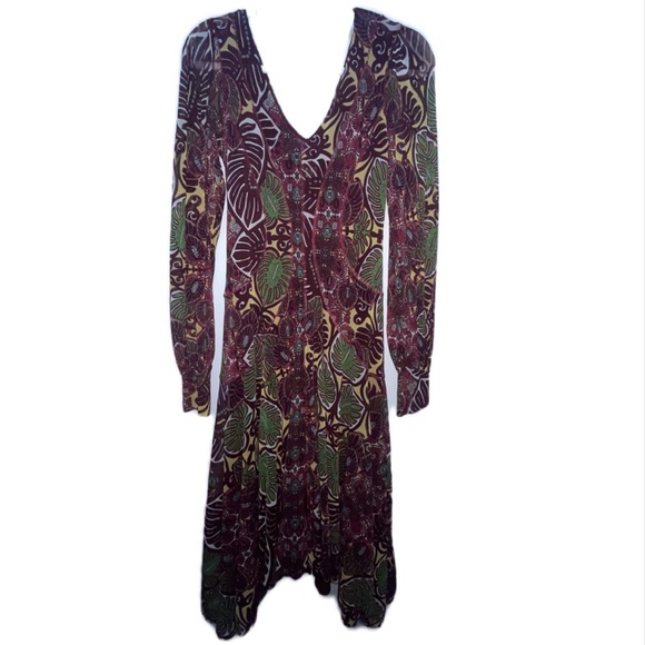 Jean Paul Gaultier Vintage Long Sleeve Dress Size Large - Picture 3 of 12